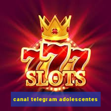 canal telegram adolescentes